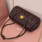 Miumiu Matelasse Nappa Leather Shoulder Bag